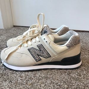 New Balance leapord sneaker, Size 8